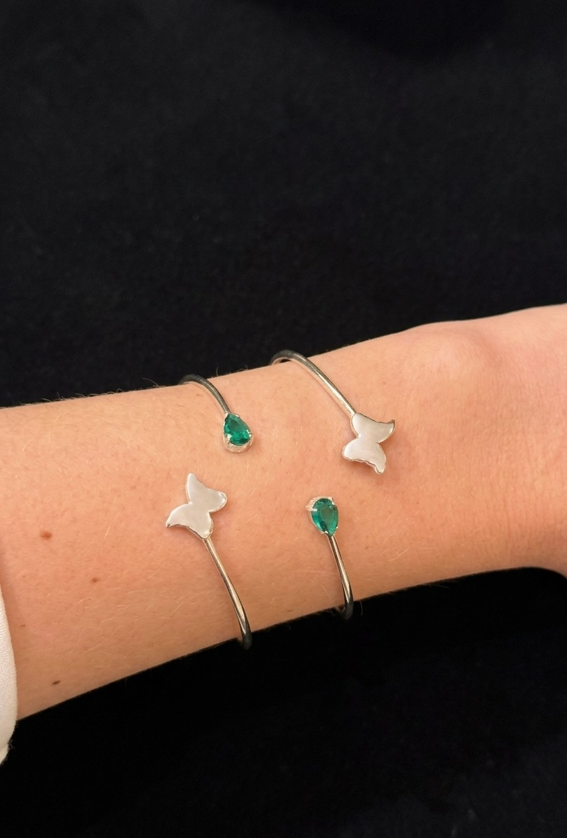Bracelete Ajustável Flora Green