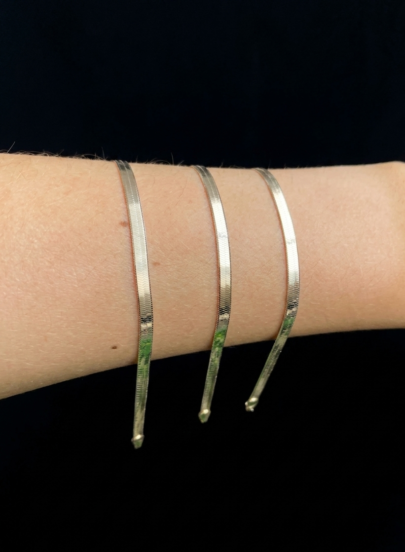 PULSEIRA LAMINADA - PRATA 925 - Imagem 2