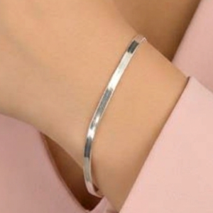 PULSEIRA LAMINADA - PRATA 925